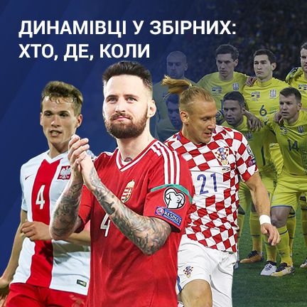 Dynamo players in national teams: who, where, when