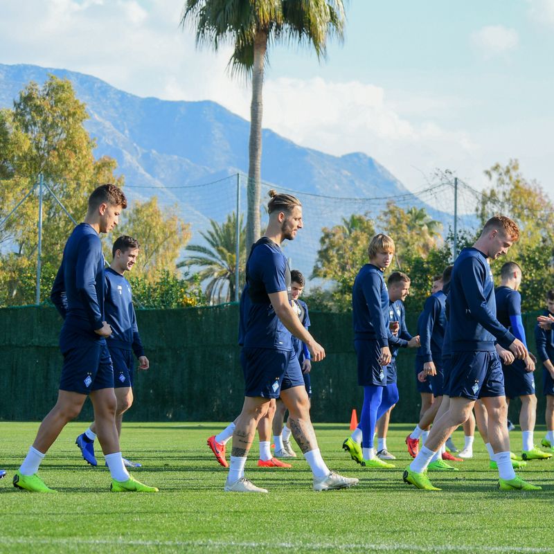 Training camp in Spain. Day 6: arrival of striker and coordination exercises