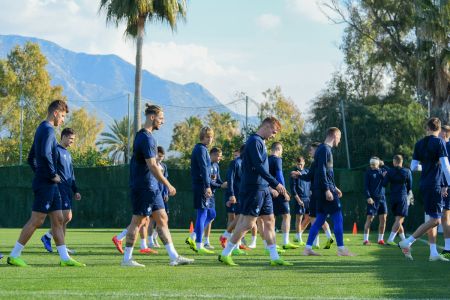 Training camp in Spain. Day 6: arrival of striker and coordination exercises