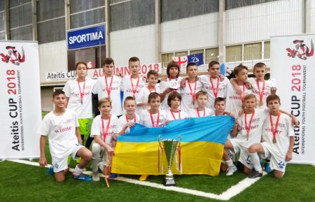 Динамівці ЗАДОРОЖНИЙ та ГАЛІЧ – серед найкращих гравців на Ateitis Cup-2018!