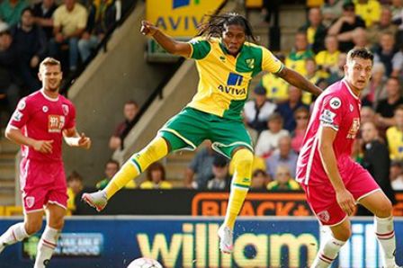 Mbokani with Norwich defeats Bournemouth in his debut match