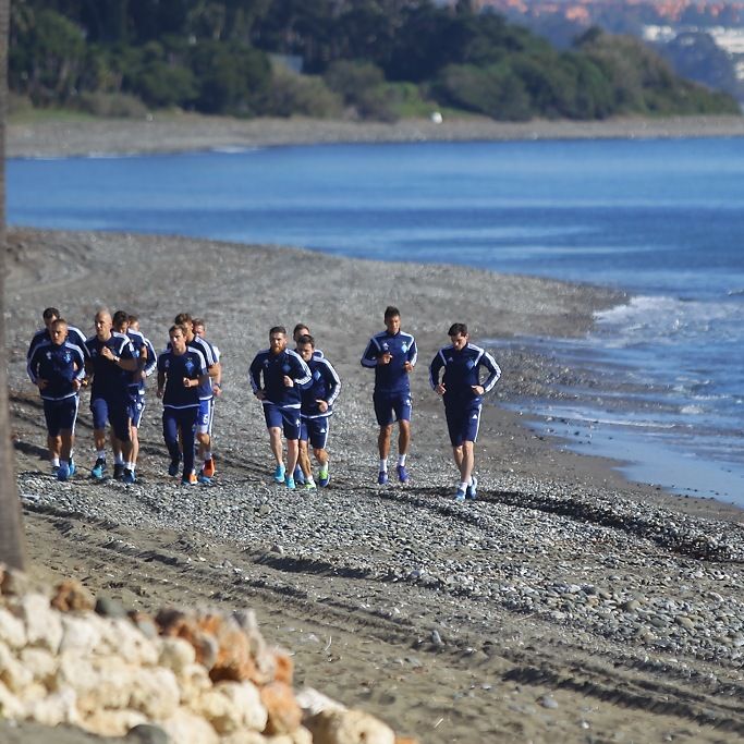 Dynamo in Spain: training between sparrings