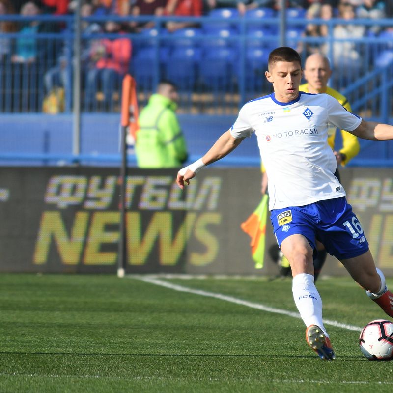 Vitaliy Mykolenko – MVP of Dynamo game against Shakhtar according to Instat