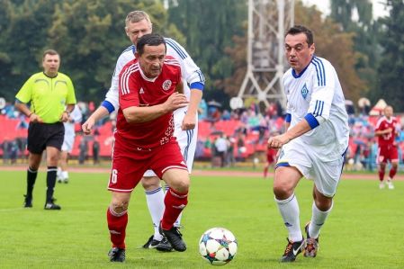 The White-Blues veterans win friendly against Volyn!