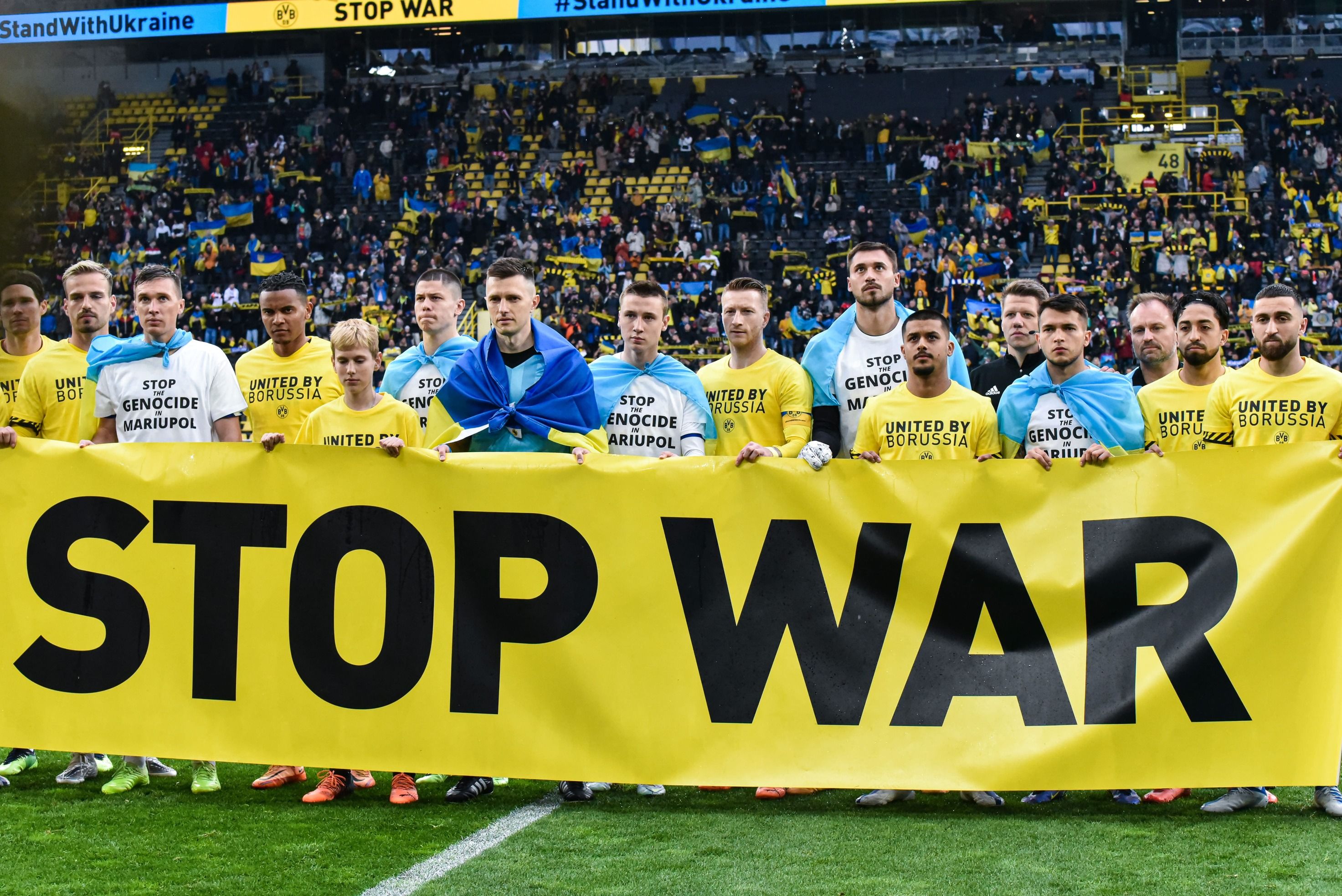 Borussia vs Dynamo charity match through BBC lens