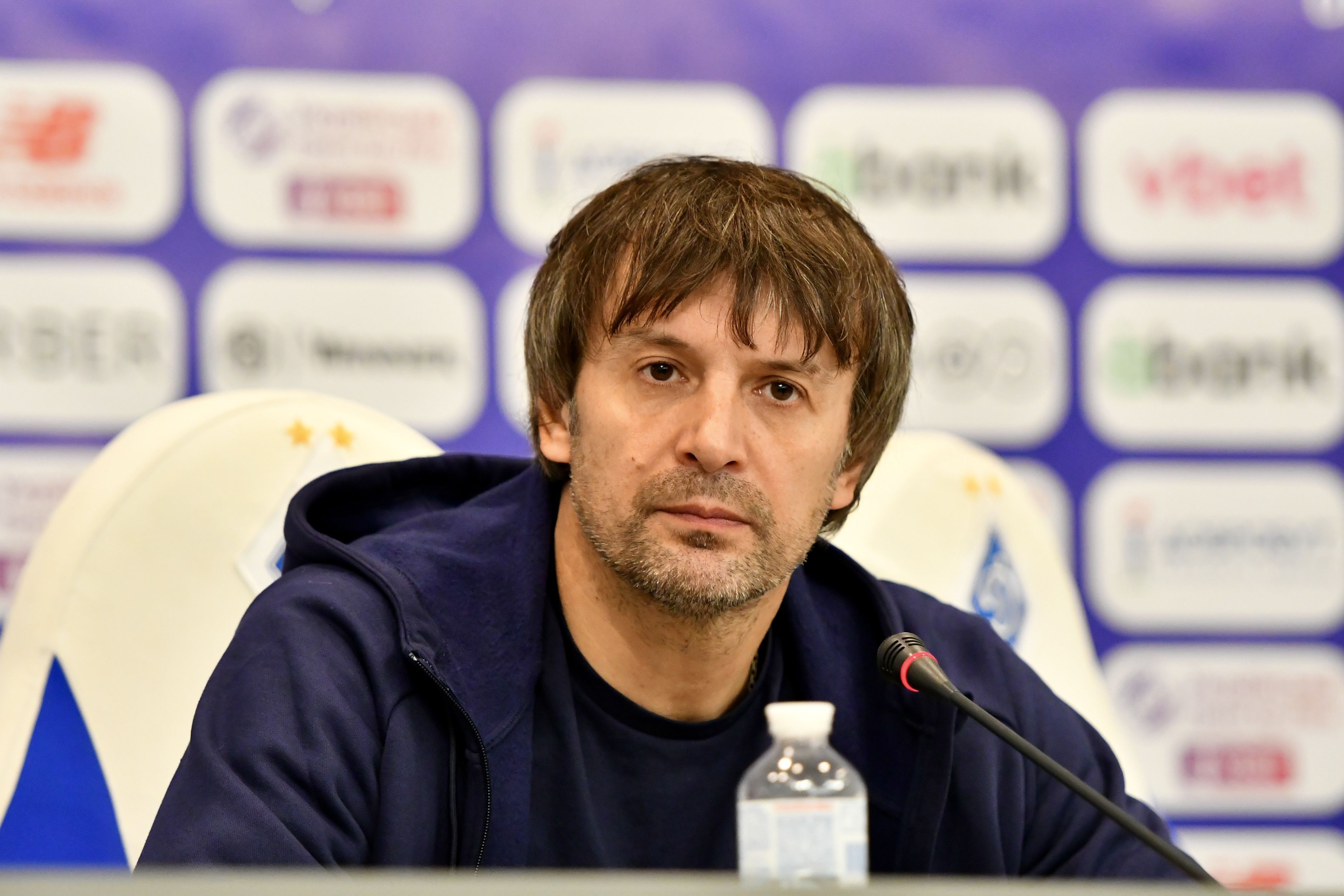 Press conference of Oleksandr Shovkovskyi after the game against Shakhtar