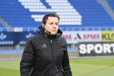 Kateryna Monzul – Dnipro-1 vs Dynamo match referee