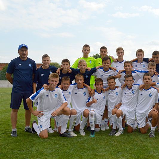 «Динамо» U-14 стало четвертим на турнірі А. Гаваші