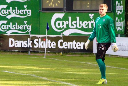 Maxym Koval makes his debut for Odense as they win