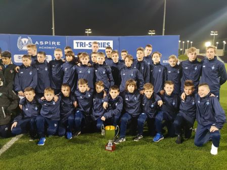 «Динамо» U-13 та U-14 провело товариські матчі в Катарі