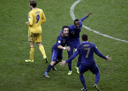 Ukraine don’t outplay France…