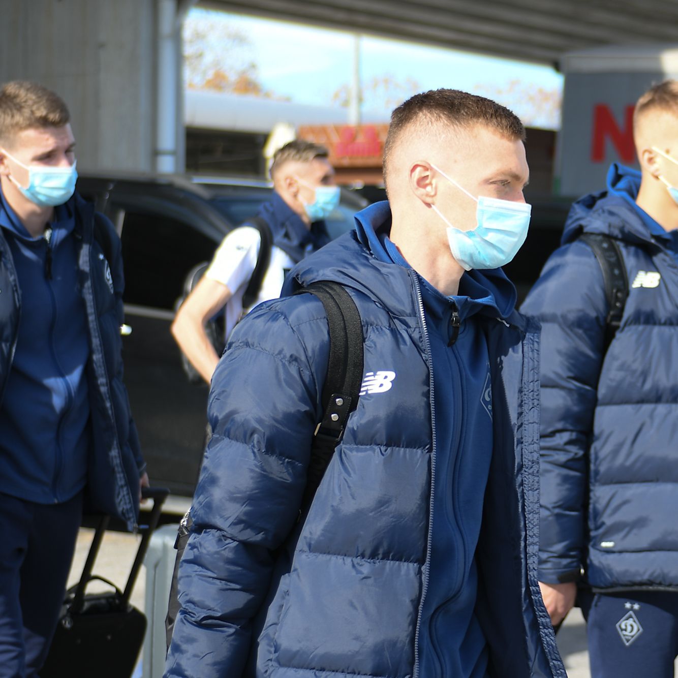 Dynamo arrive in Antalya