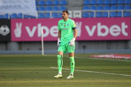 First match of Heorhiy Bushchan as Dynamo captain