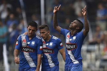 Atletico Nacional with Escobar lose against Emelec