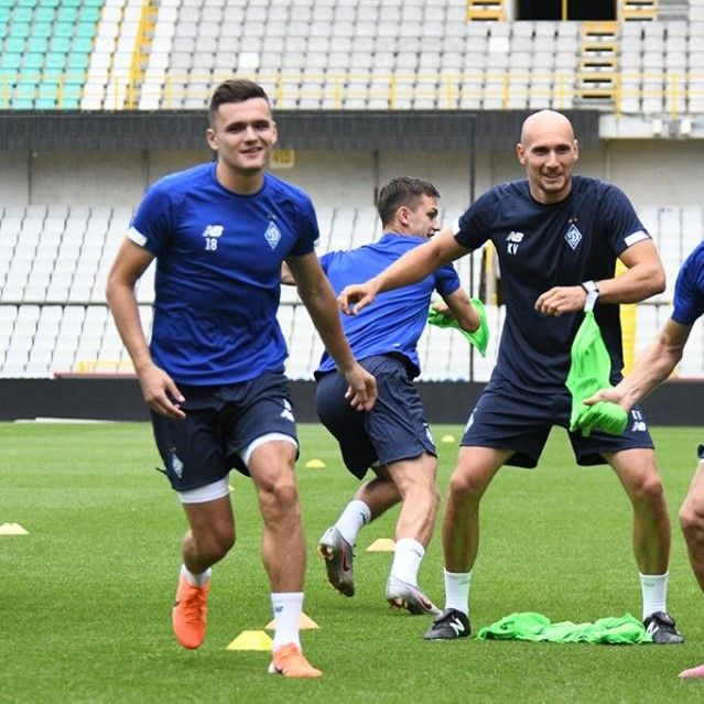 Dynamo training session at Jan Breydel Stadium (PHOTOS)