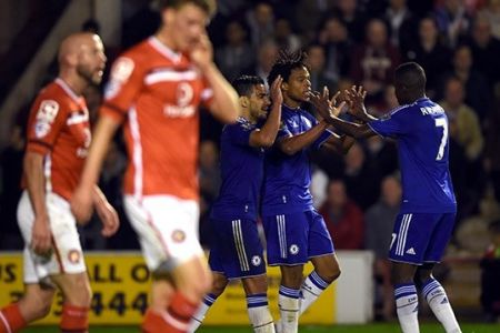 Chelsea defeat Walsall in the Football League Cup