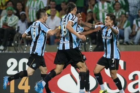 Dudu scores his first goal for Gremio in Copa Libertadores (+ video)