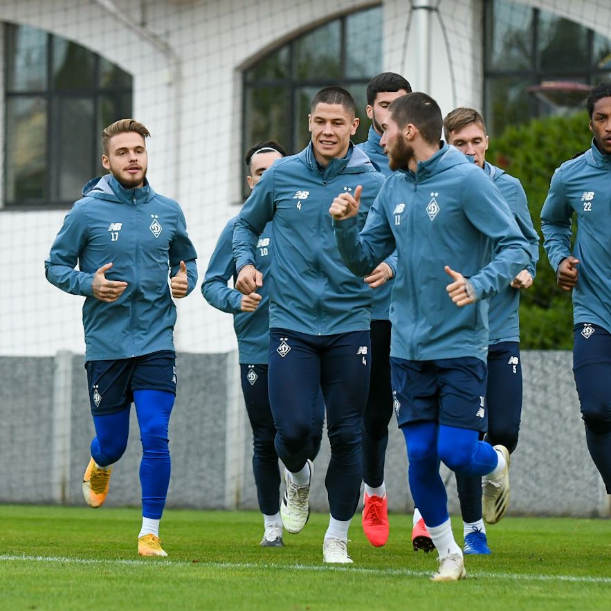 Dynamo training session. Besedin is back! (VIDEO)