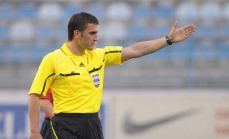 Nikola Dabanović –  match referee of U-19 game Dynamo vs Maccabi