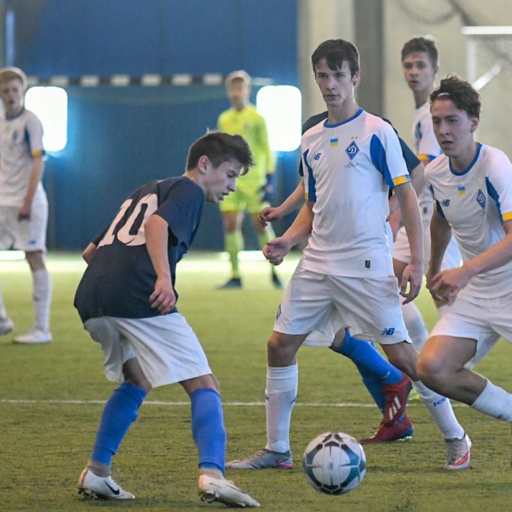 «Динамо» U16 у першому матчі 1/8 фіналу Зимового Кубку ДЮФЛ розгромило «Любомир»