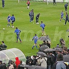 Open Training Session at Stadium