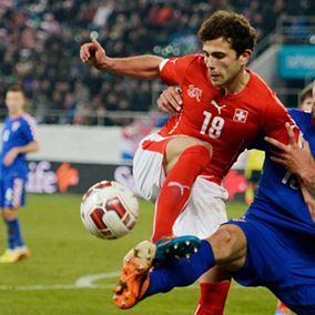 Mehmedi and Vukojevic face each other