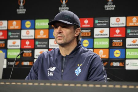 Real Sociedad – Dynamo: pre-match press conference of Oleksandr Shovkovskyi