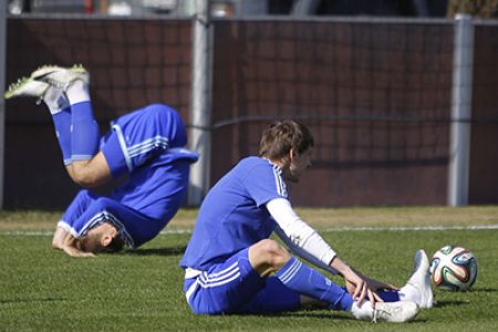 Kyivans preparing for match against Tavria