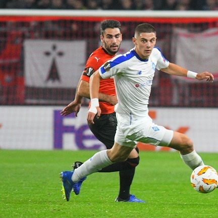 Vitaliy MYKOLENKO on the Europa League debut