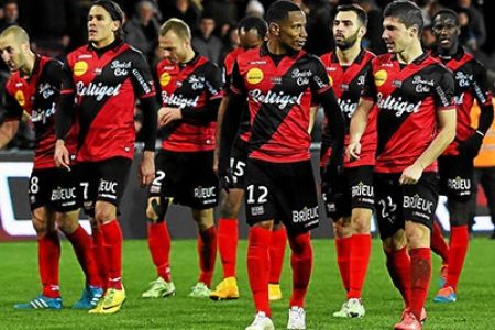 Guingamp players’ list for the match against Dynamo