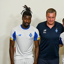 Olexandr Khatskevych presents newcomers