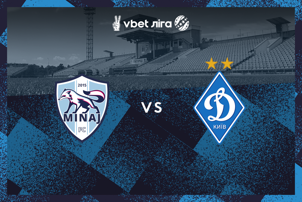 VBET Ліга. 16 тур. «Минай» - «Динамо». Прев’ю