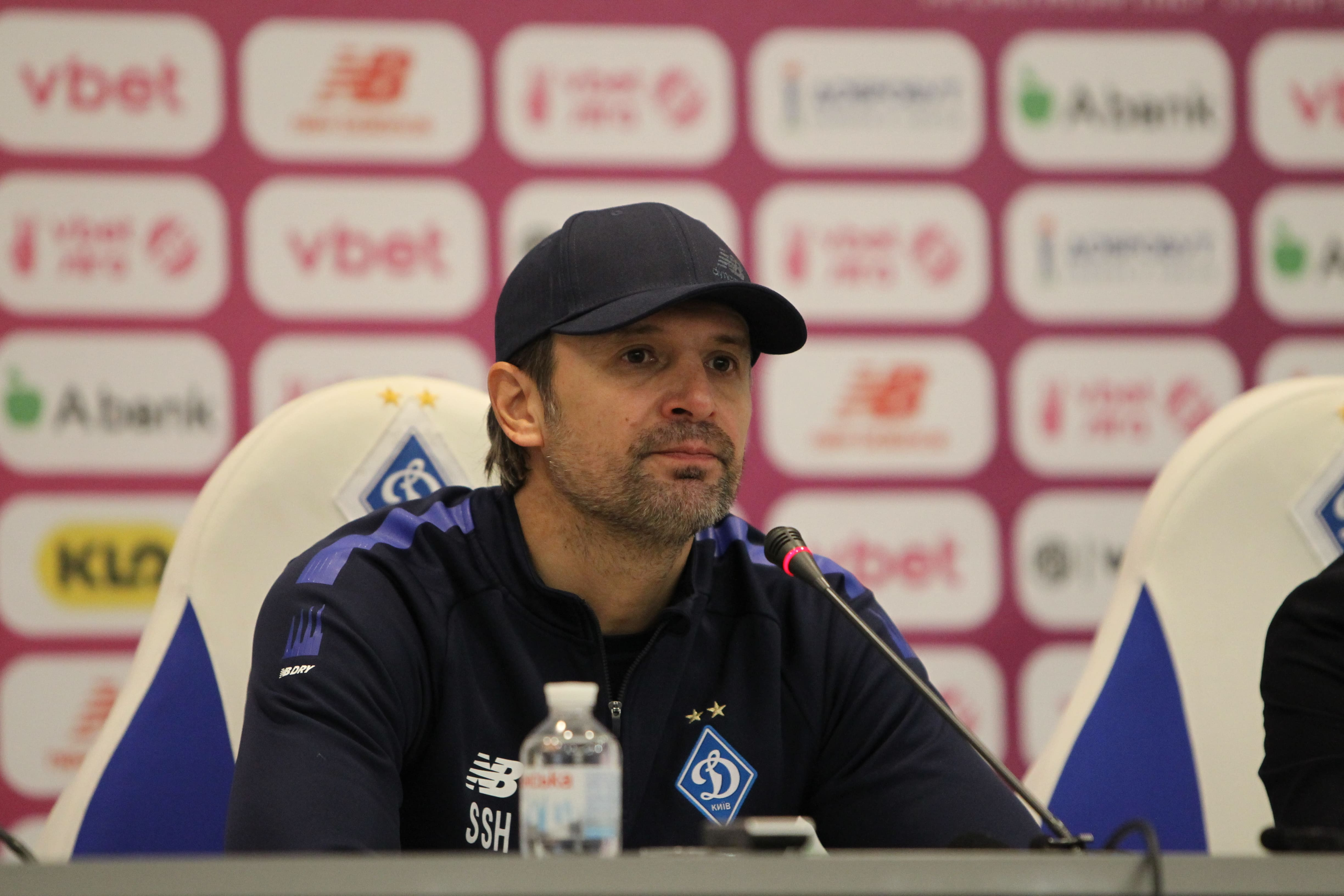 Press conference of Olexandr Shovkovskyi after the game against Rukh