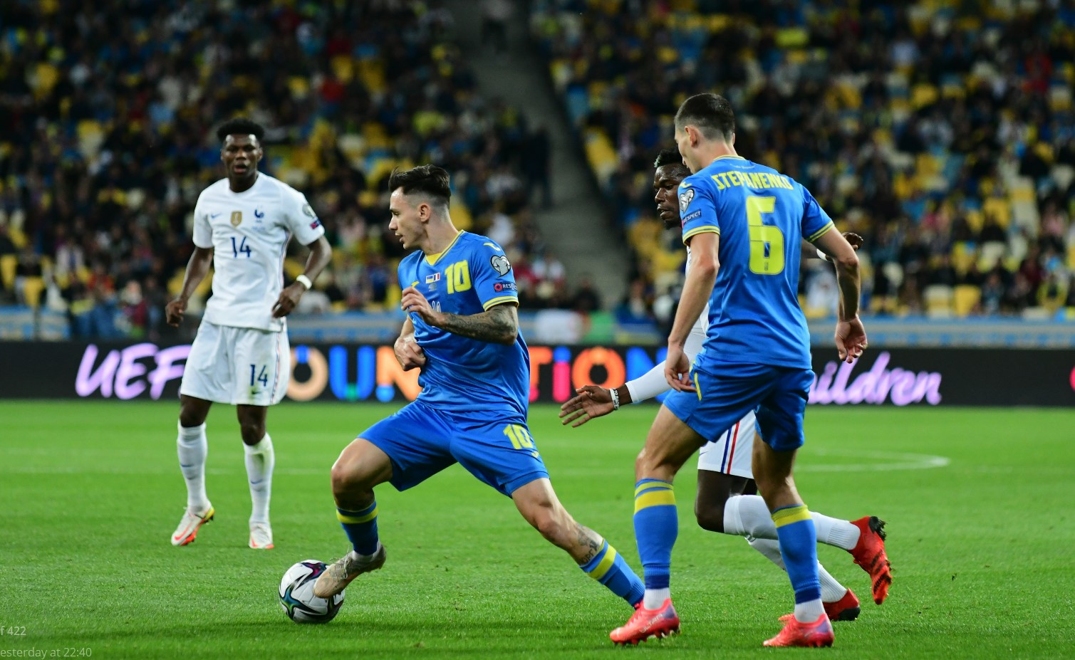 Mykola Shaparenko scores debut goal for Ukraine
