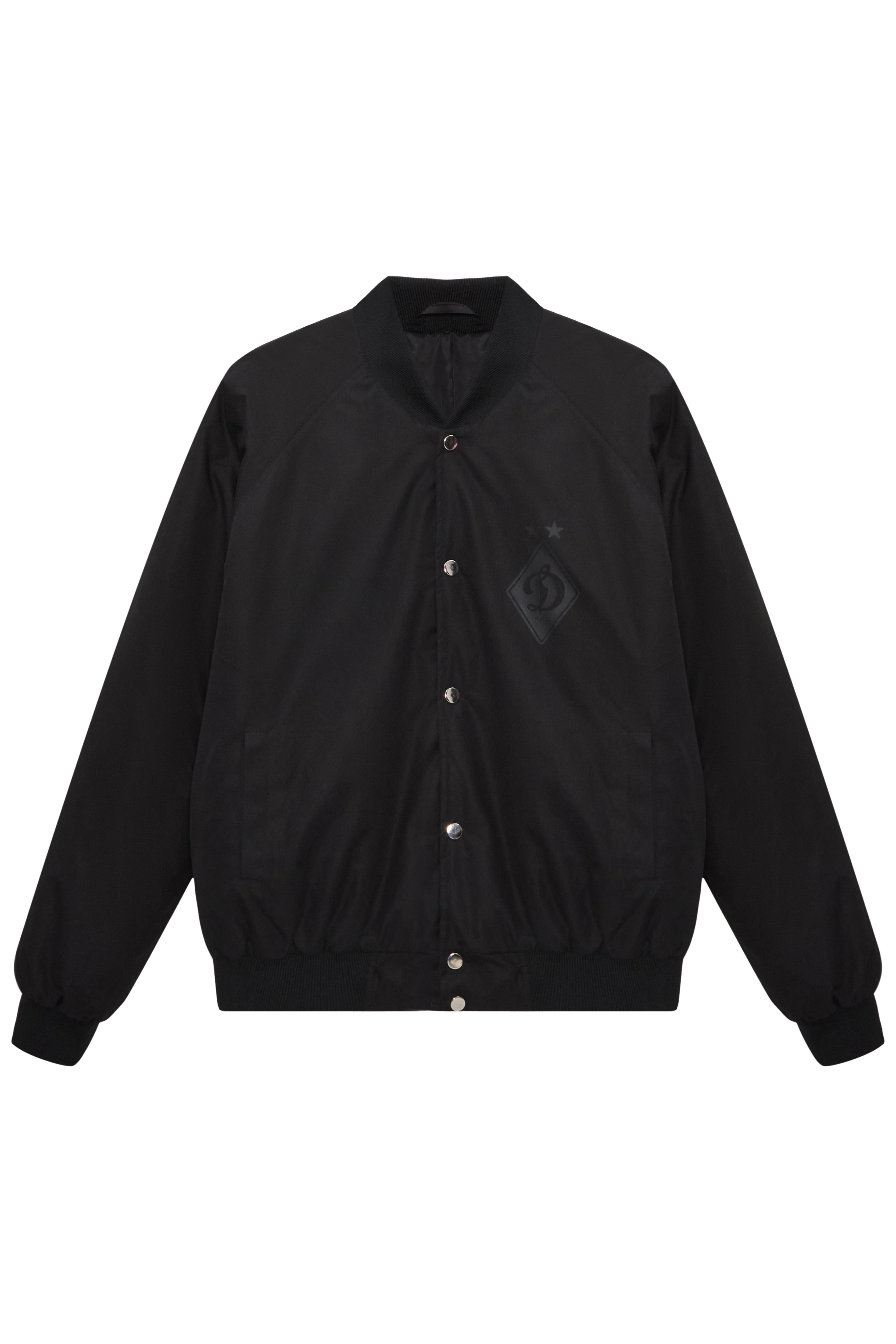 Чорний бомбер BLACK LOGO