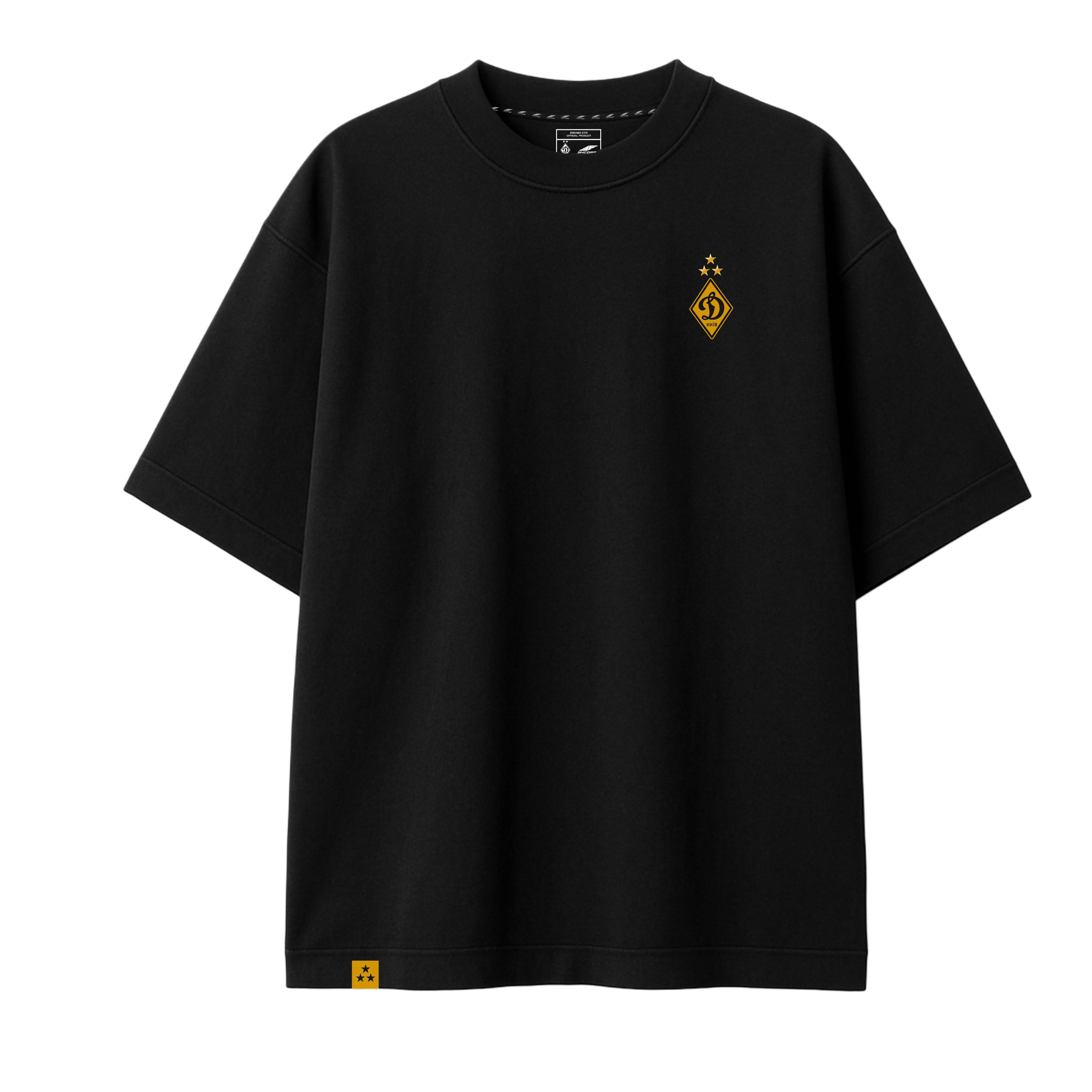 Футболка чорна "Golden Logo"