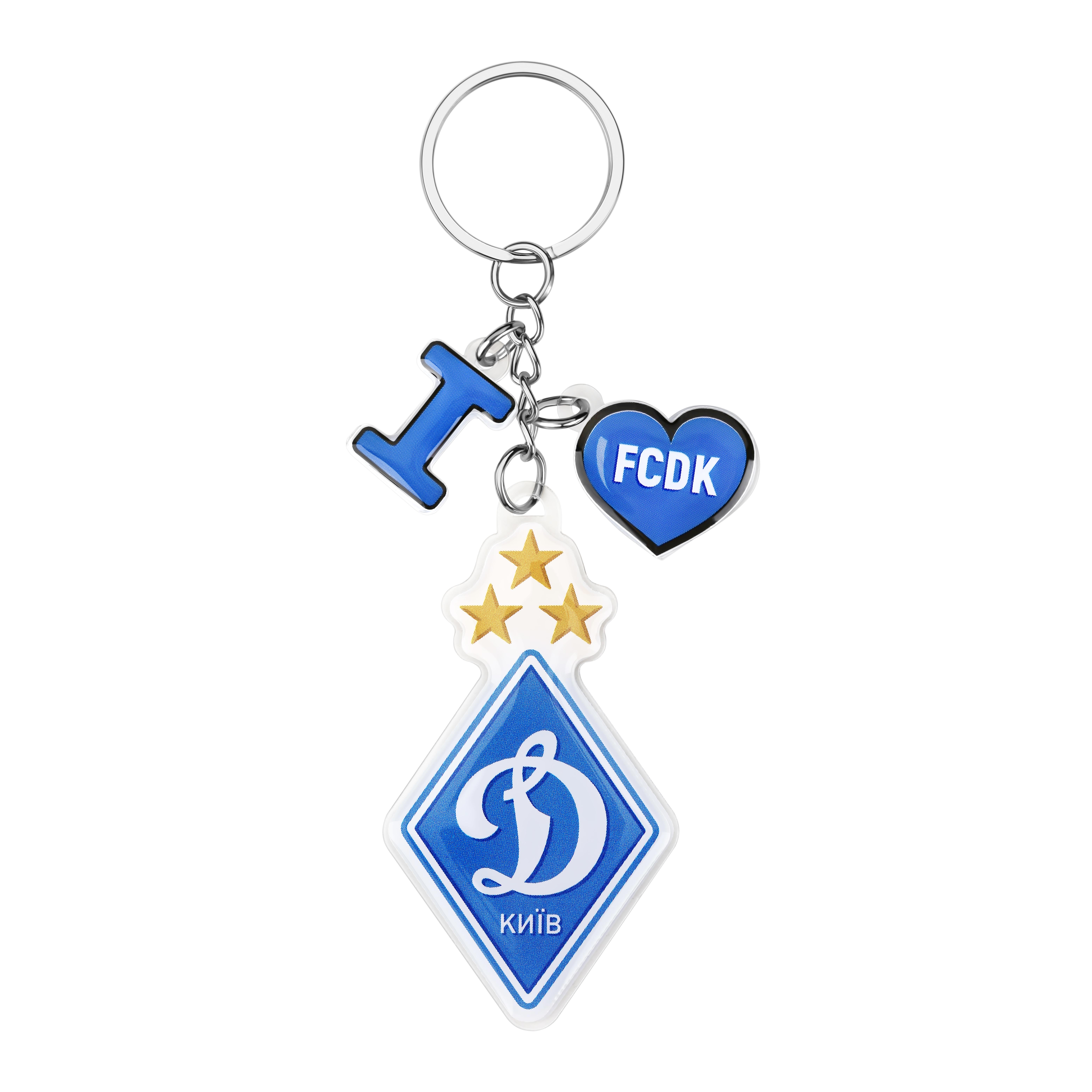 Брелок "I love FCDK"